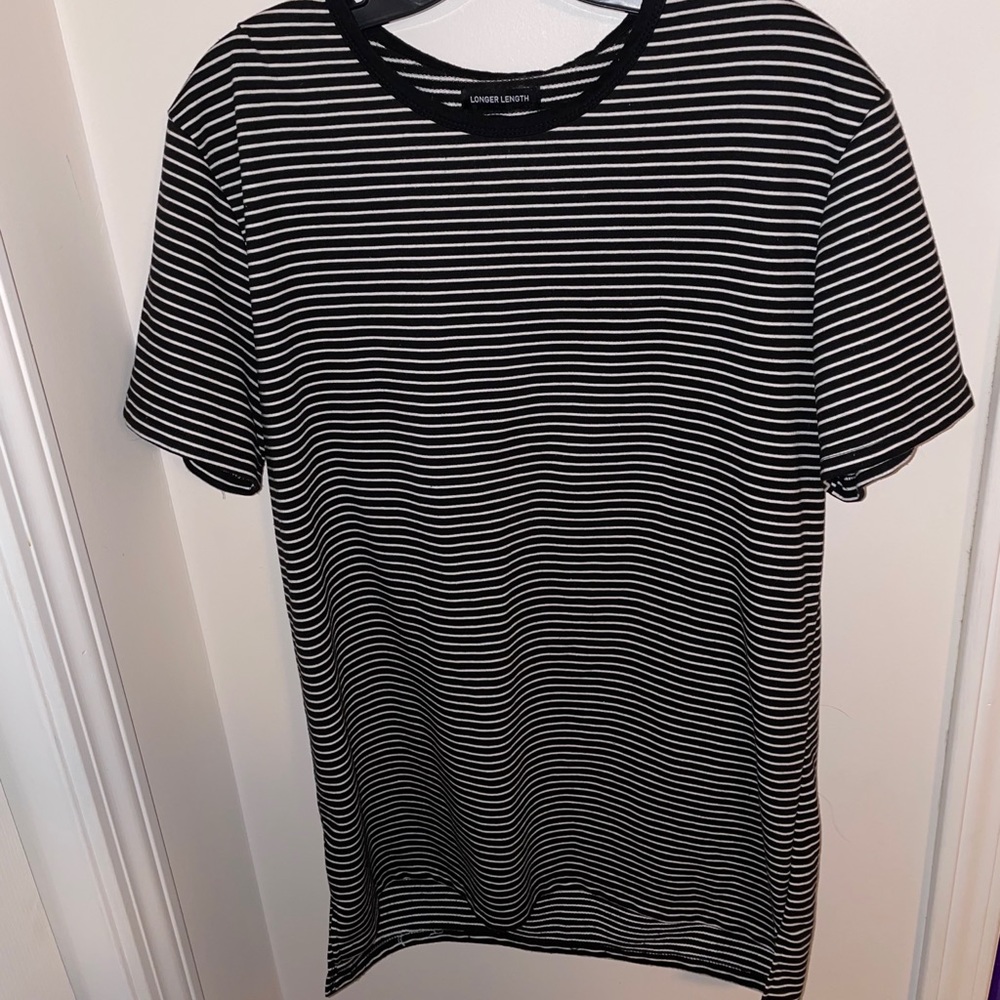 Striped longer length T-Shirt